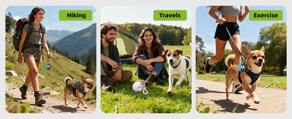 2-in-1 Dog Travel Water Bottle