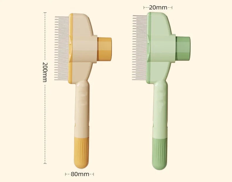 Self-Cleaning Pet Grooming Brush