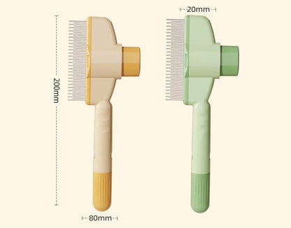 Self-Cleaning Pet Grooming Brush