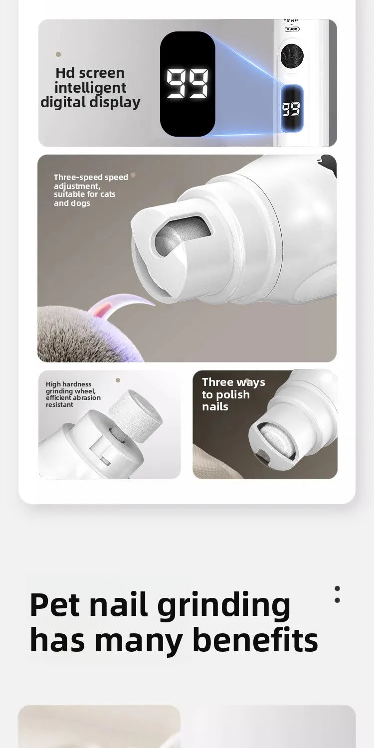 LCD Pet Nail GrinderLCD Pet Nail Grinder