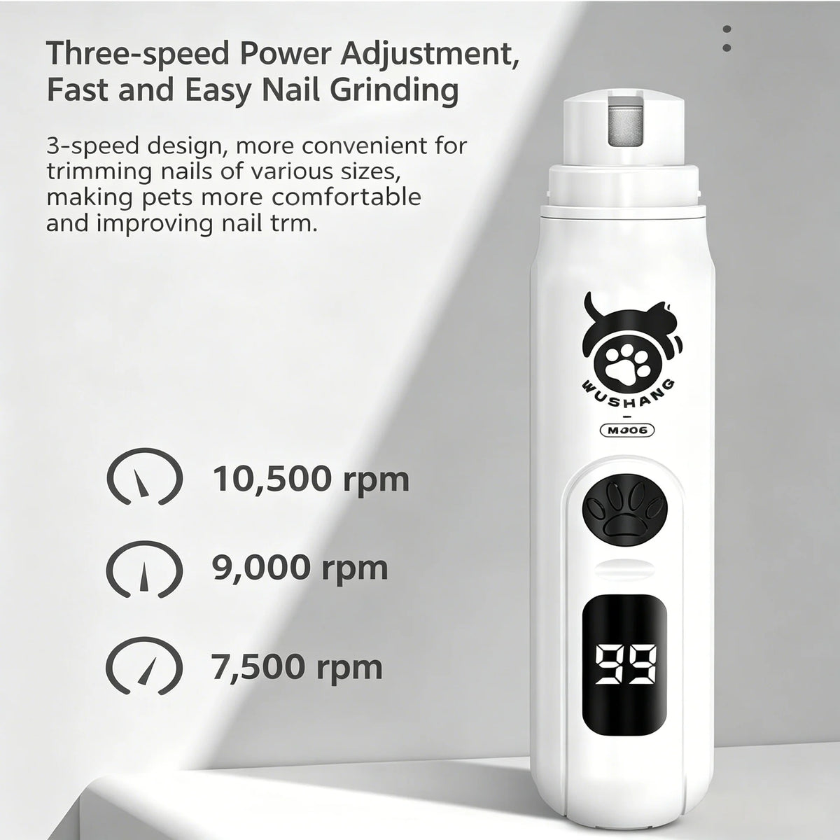 LCD Pet Nail GrinderLCD Pet Nail Grinder