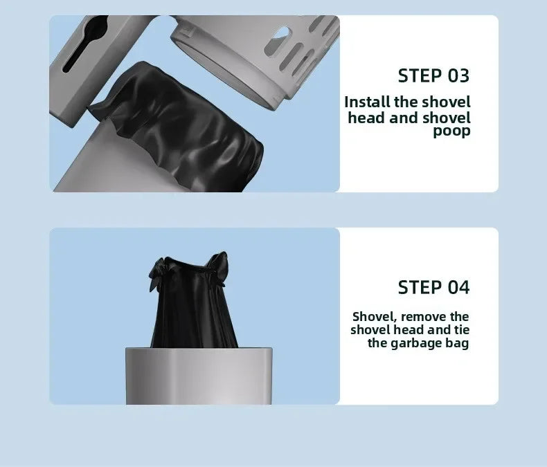 Cat Litter Scoop with Bag Dispenser