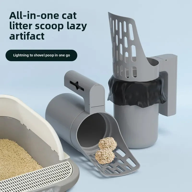 Cat Litter Scoop with Bag Dispenser